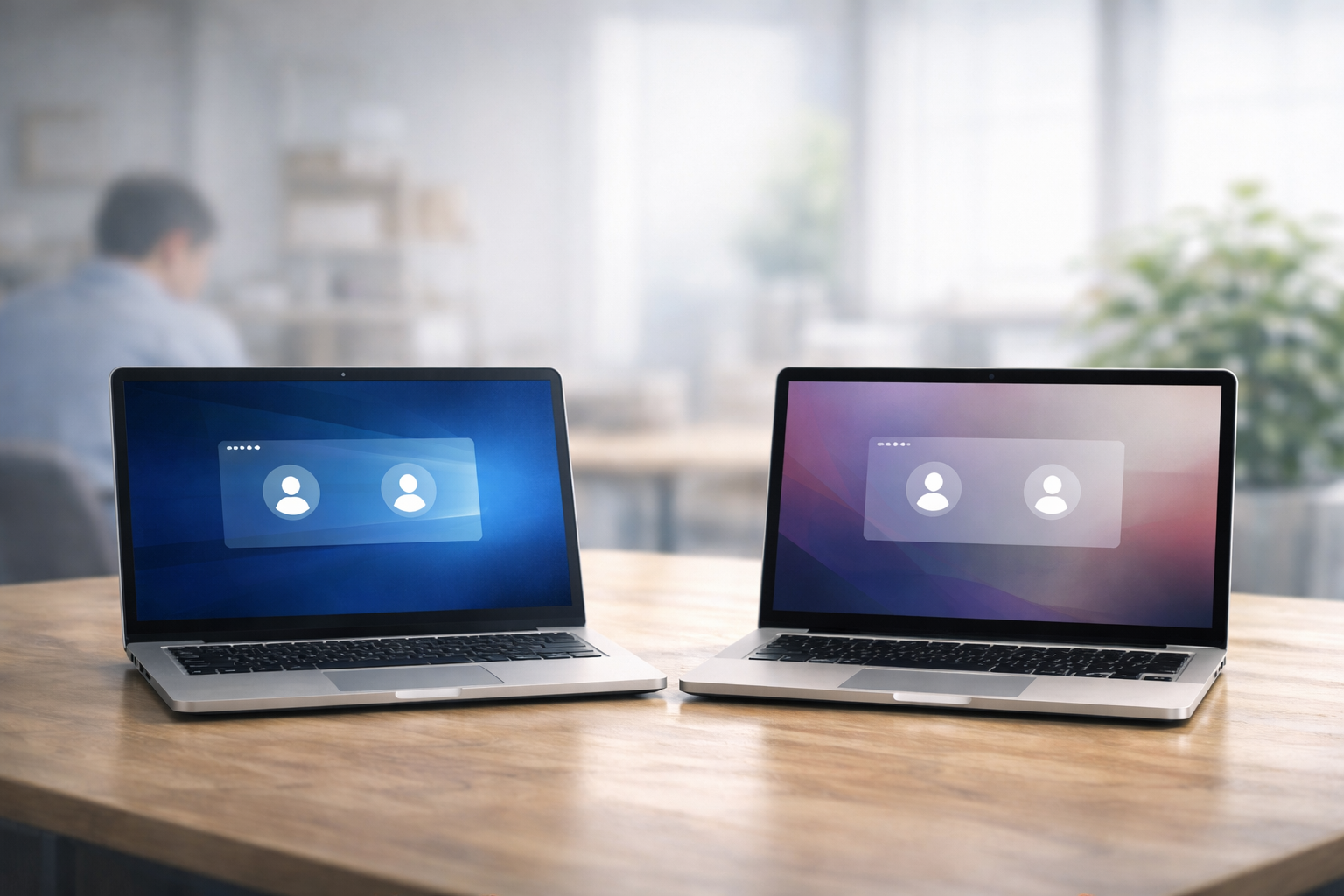 WindowsとMacの切りかえ方の画像