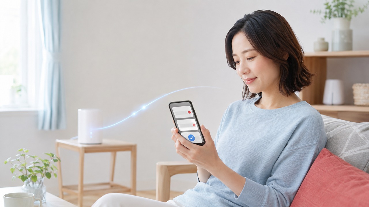 ドコモ光ありがとうポイントの終了と現在の扱いをスマートフォンで確認するイメージ